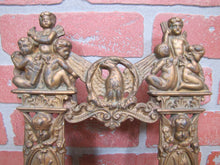 Load image into Gallery viewer, 1880s Victorian CHERUB PUTTI SPREAD WINGED EAGLE Antique Decorative Arts Frame
