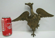Load image into Gallery viewer, Spread Winged Eagle Bird Antique Cast Iron Architectural Hardware Element
