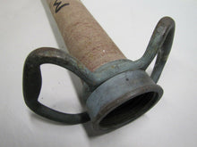 Load image into Gallery viewer, Old Brass FIRE NOZZLE Standpipe POWHATAN B&amp;I Works RANSON W Va 6-61 30&quot; 1961
