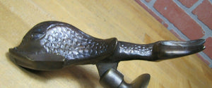 Sea Monster Beast Fish Koi Brass Bronze Door Knocker Abela&Sons Malta Handmade