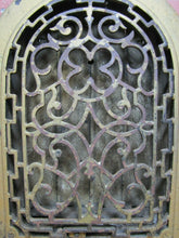 Load image into Gallery viewer, Antique Tombstone Grate Vent Pat Pend Ornate Victorian Architectural Hardware

