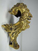 Load image into Gallery viewer, Antique 19c Bronze Devil Demon Decorative Art Ornate Architectural Hardware
