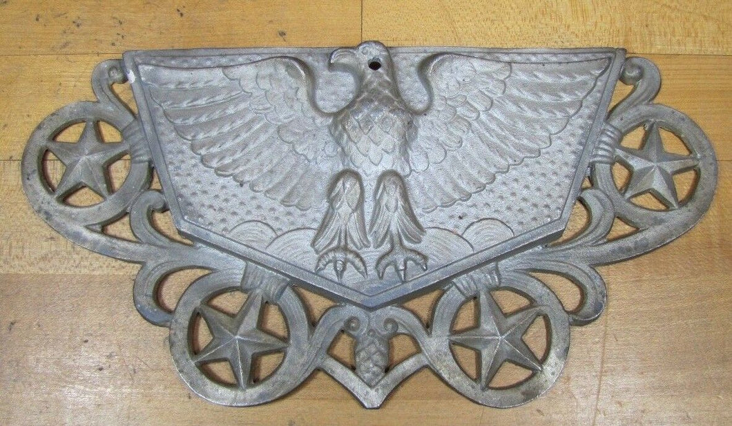 Old EAGLE with STARS Decorative Art US Post Office Metal Architectural Hardware