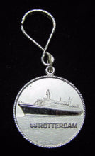 Load image into Gallery viewer, SS ROTTERDAM Original Ocean Liner Cruise Ship Hotel Advertising Keychain Key
