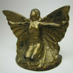 HAMPTON HARDWARE Co FAIRY PIXIE NYMPH 1930s Art Deco Bookend Decorative Statue