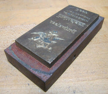 Load image into Gallery viewer, Industrial Brass BUDWEISER ANHEUSER BUSCH FINE DRAUGHT BEER Tool Die Stamp Mold
