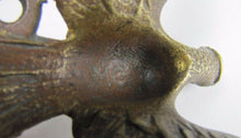 Load image into Gallery viewer, ANTIQUE BRONZE EAGLE Finial Topper Architectural Hardware Element MC PAT APPLD
