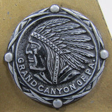 Load image into Gallery viewer, Old GRAND CANYON OF PA Pennsylvania Souvenir INDIAN SAILING SHIP Paperweight
