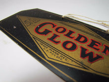 Load image into Gallery viewer, Antique GOLDEN GLOW Salted Nuts Nut Products Advertising Sign small tin peanuts
