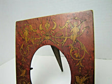 Load image into Gallery viewer, Cherubs Dragons Griffins Birds Flowers Antique Marquetry Inlaid Ornate Frame Art
