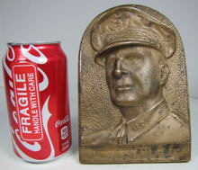 Load image into Gallery viewer, US GENERAL DOUGLAS MACAUTHUR Old Decorative Art High Relief Thick Brass Plaque
