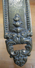Load image into Gallery viewer, Old Brass DOOR PUSH Decorative Arts Detailed Architectural Hardware Element
