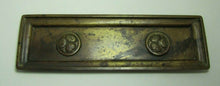 Load image into Gallery viewer, Art Nouveau Antique Decorative Arts Bronze Tray Ornate Flowers Desk Dresser
