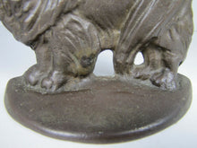 Load image into Gallery viewer, PEKINGESE Old Figural Dog Bronze Brass Doorstop Bookend Decorative Art Statue
