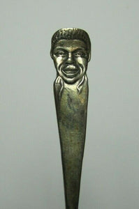 BRAIDENTOWN FLA Antique Sterling Silver Florida USA Souvenir Spoon Figural Head