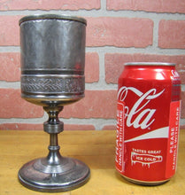 Load image into Gallery viewer, 1886 NRC NEWPORT RIFLE CLUB Award Trophy Silver Plate Goblet Mountain Scene
