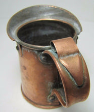 Load image into Gallery viewer, Old Small PITCHER MEASURE Tin Copper Wash Decorative Kitchenware Utensil Tool
