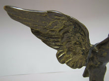 Load image into Gallery viewer, Antique Brass EAGLE Topper Spread Wings Finial Architectural Hardware Element
