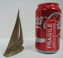 Load image into Gallery viewer, Old GRAND CANYON OF PA Pennsylvania Souvenir INDIAN SAILING SHIP Paperweight
