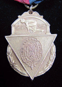 Antique FIELD JUDGE Sports Medallion Dieges & Clust ornate 'Finis Coronat Opus'