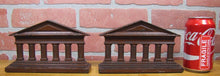 Load image into Gallery viewer, CJO JUDD Antique Cast Iron Colliseum Bookends Decorative Art Statue Doorstop
