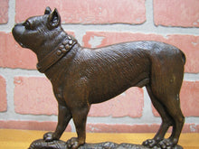 Load image into Gallery viewer, B&amp;H BRADLEY HUBBARD BULLDOG Boston Terrier Dog Antique Bookends Art Statues
