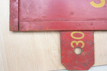 Load image into Gallery viewer, WILMINGTON BALTIMORE WASHINGTON &amp; SILVER COMET Old Train RR Station Sign 2 Sided
