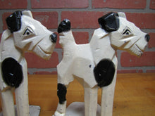 Load image into Gallery viewer, SPENCER FOUNDRY Art Deco Stylized Decorative Arts Dog Bookends Geometric Cubist
