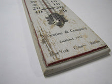 Load image into Gallery viewer, Antique VALENTINE &amp; Co COACH AUTO VARNISH Color Advertising Thermometer Sign
