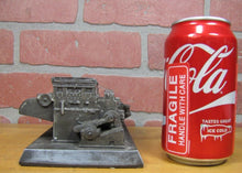 Load image into Gallery viewer, Old HALLDEN MACHINE Co THOMASTON CT Industrial Machinery Newspaper Press Paperwt
