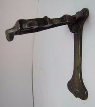 Load image into Gallery viewer, WHITCHURCH Old Bronze Door Knocker Small Figural Interior Hardware Bathroom B&amp;B

