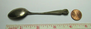 BRAIDENTOWN FLA Antique Sterling Silver Florida USA Souvenir Spoon Figural Head