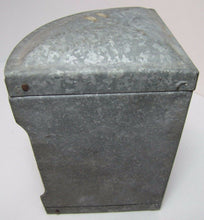 Load image into Gallery viewer, Old Nautical Ships Lantern Lamp Thick Red Lense Galvanized Steel Boat Lite Perko
