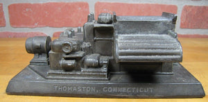 Old HALLDEN MACHINE Co THOMASTON CT Industrial Machinery Newspaper Press Paperwt