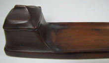 Load image into Gallery viewer, Antique Bronze Art Puppies Inkwell pair of detailed pups pen rest hinged lid
