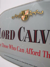 Load image into Gallery viewer, Old LORD CALVERT Whiskey Reverse on Glass Advertising Sign HTF NYC Bar Pub ROG

