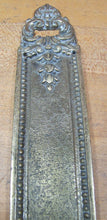Load image into Gallery viewer, Old Brass DOOR PUSH Decorative Arts Detailed Architectural Hardware Element
