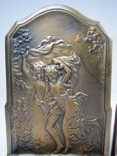Load image into Gallery viewer, c1928 &#39;THE STORM&#39; CONNECTICUT FOUNDRY Decorative Art Cast Iron Pair Bookends
