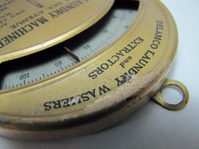 Load image into Gallery viewer, DETROIT LAUNDRY MACHINERY Co Old Advertising Thermometer Brown &amp; Bigelow Minn
