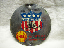 Load image into Gallery viewer, Orig RARE1948 All American SOAP BOX DERBY Shell Sponsered Best Design Car Award
