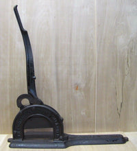 Load image into Gallery viewer, Antique ENTERPRISE The CHAMPION Cast Iron Knife Cutter Chopper PHILADELPHIA
