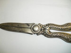 Victorian TIFFANY GRAPE SHEARS Olympian Sterling Ornate Detailed RARE