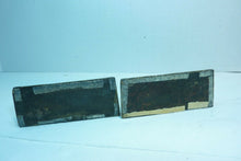 Load image into Gallery viewer, Antique Art Deco Cast Iron Antelope Deer Bookends original old gold book ends
