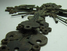 Load image into Gallery viewer, FOR HEAVENS SAKE Folk Art Key Crucifix Cross Nails Keys Ornate Artwork
