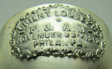 Load image into Gallery viewer, 1912 F&amp;AM ORIENTAL LODGE No 289 PHILA PA Antique Masonic Mason Double Handle Cup
