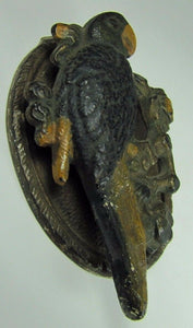 Antique Cast Iron Parrot Door Knocker Sm Interior Hardware B&B Bathroom Bedroom