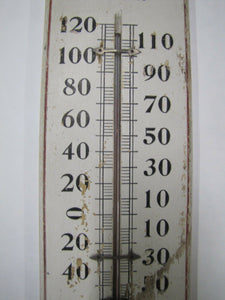 Antique VALENTINE & Co COACH AUTO VARNISH Color Advertising Thermometer Sign