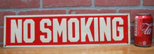 Load image into Gallery viewer, NO SMOKING Old Sign SCHWARTZ Bros PHILADELPHIA PA Embossed Tin Advertising
