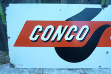 Load image into Gallery viewer, CONCO CRANE Old Porcelain Sign Crane Hook Conco Inc Mendota Ill USA Industrial
