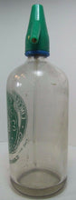 Load image into Gallery viewer, LINCOLN BOTTLING Co CHICAGO ILL Old Seltzer Bottle &#39;This Bottle is Never Sold&#39;

